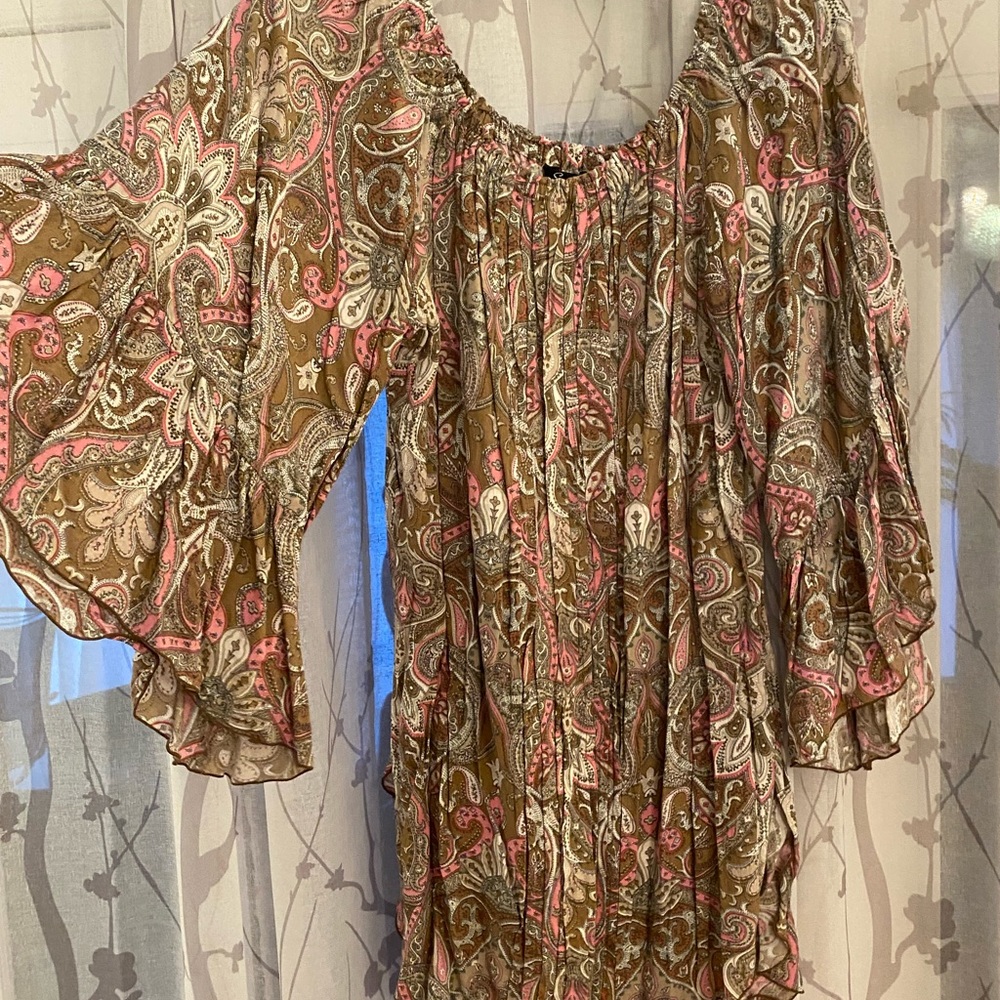 Gorgeous Paisley tunic/mini dress purchased on French St. Martin